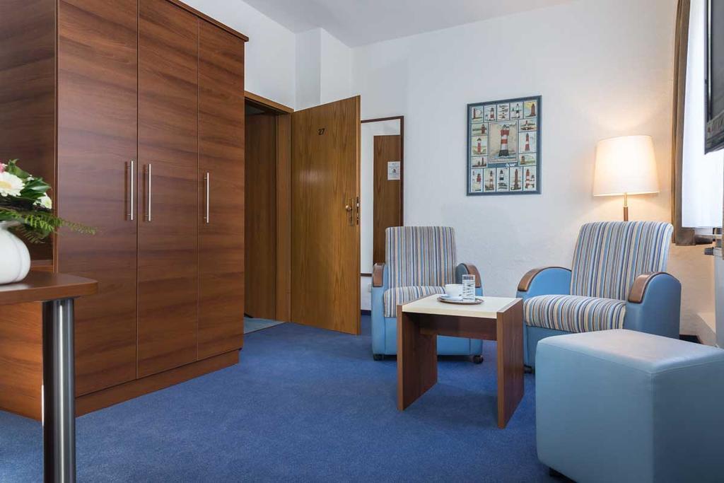Hotel Seeschwalbe 쿡스하펜 객실 사진